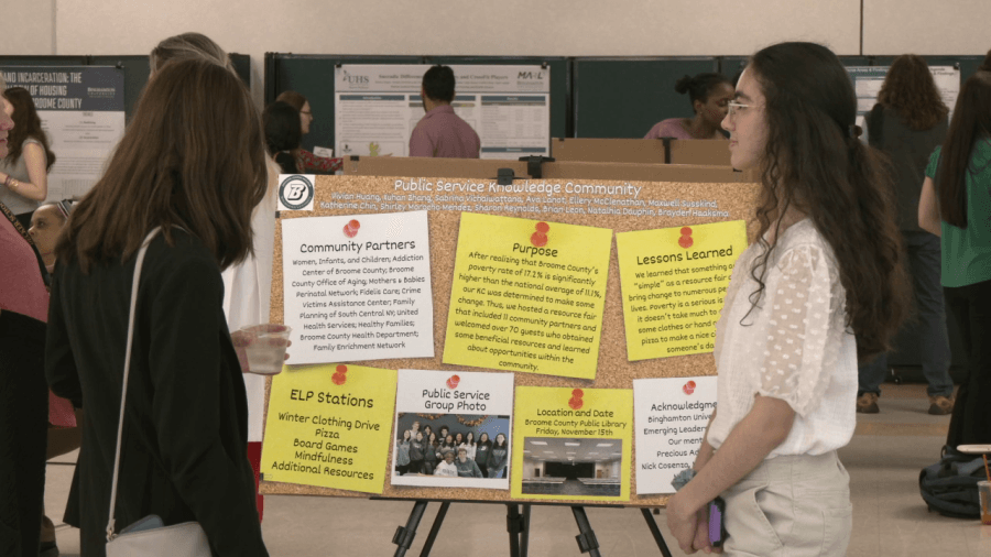 BU students show off end-of-semester community projects