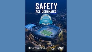 Jacksonville Jaguars' stadium, EverBank Stadium, awarded for high standards of safety