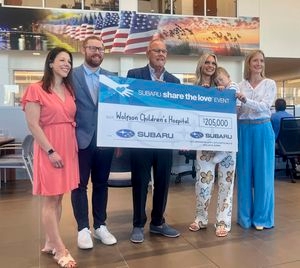 Subaru of Jacksonville ‘Shares the Love' with Wolfson Children's Hospital, donating $205K