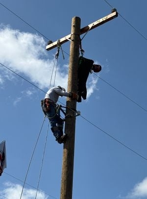 JEA lineworkers show off skills, take top honors in National Lineworkers Rodeo