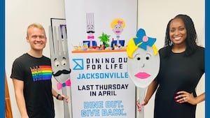 Action News Jax Tenikka Hughes & Trevor Gibbs named spokespeople for 20th annual Dining Out for Life