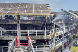 Jacksonville International Airport Hourly Parking Garage Fire: Timeline of events