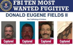 Missouri man on FBI's Most Wanted List accused of child sex trafficking arrested in Florida