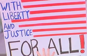 Jacksonville demonstration shows solidarity for Los Angeles anti-ICE protests