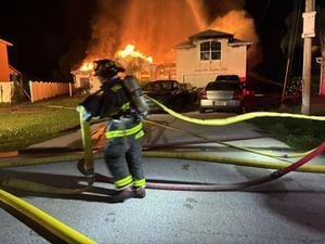 Four pets die in Palm Coast fire, woman hospitalized trying to rescue them