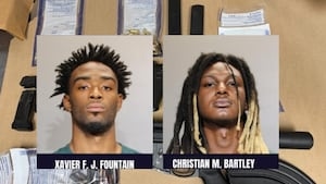 Jacksonville Beach Police arrest two, recover stolen guns and drugs during traffic stop