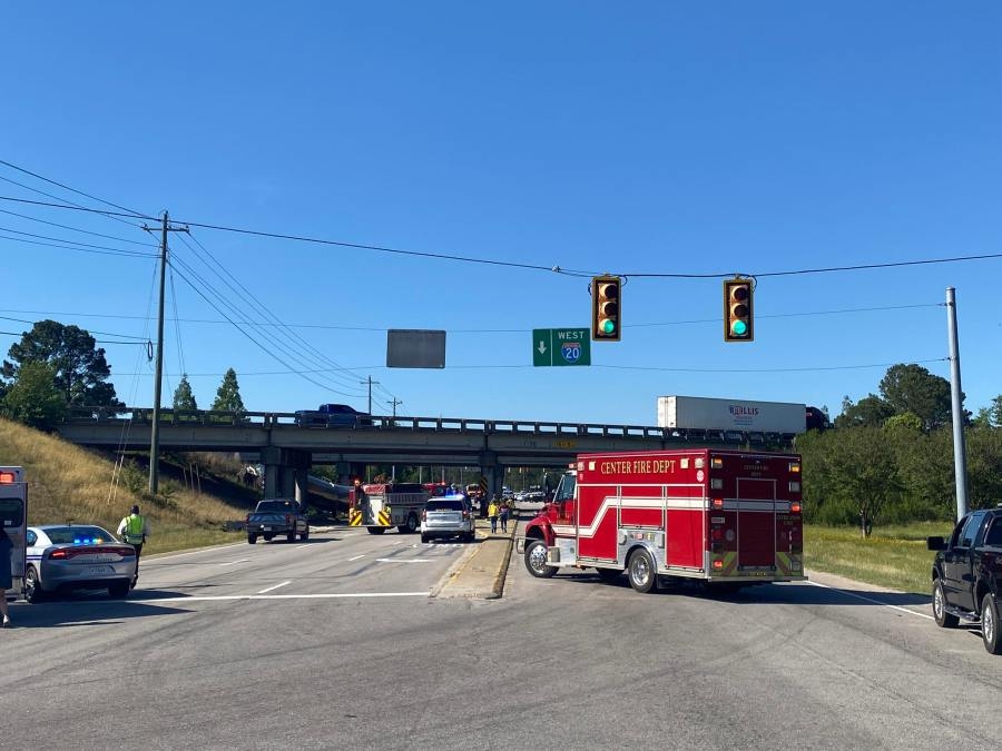 Aiken County traffic accident involving hazardous materials causes detour