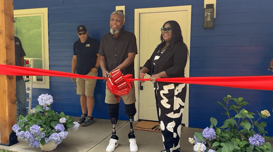Local veteran gifted dream home by A Soldier's Journey Home