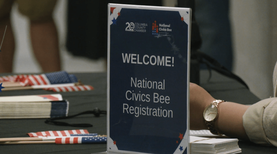 Columbia County Chamber hosts 2025 National Civics Bee