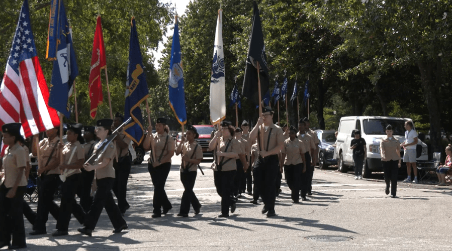 Honoring the fallen at the Aiken Memorial Day Parade