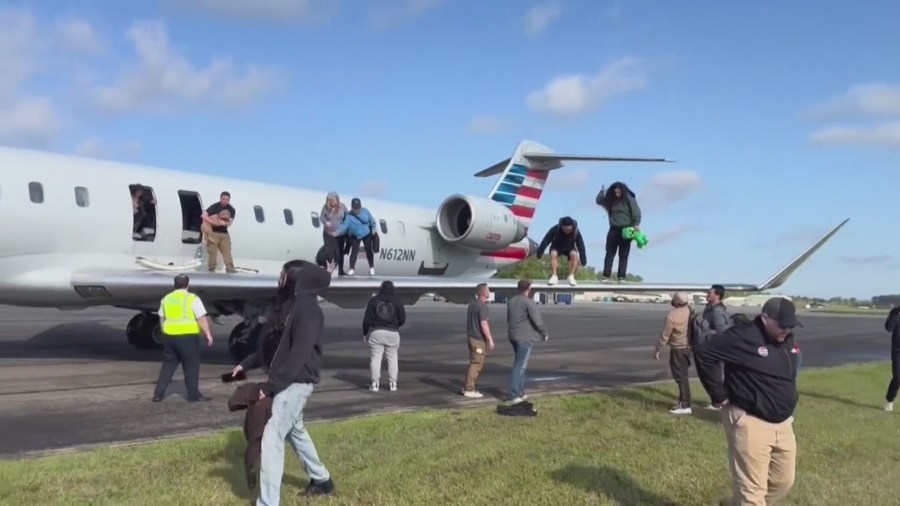 'It was really horrifying', passenger on Flight 5406 speaks out following emergency evacuation at AGS