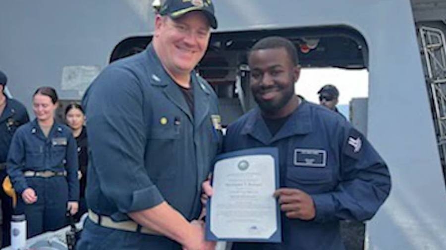 Trenton native participates in Fleet Week