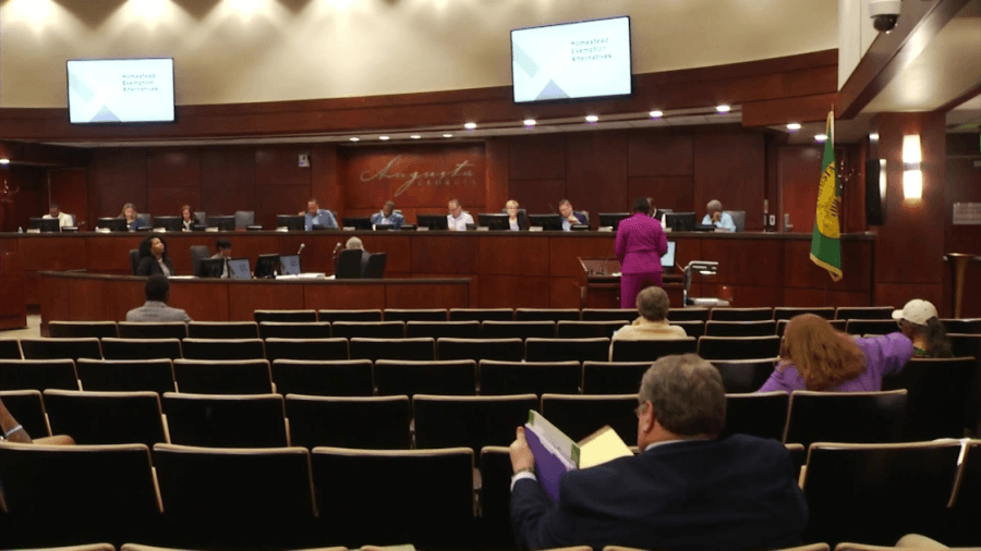 Augusta commission opts out of floating homestead exemption