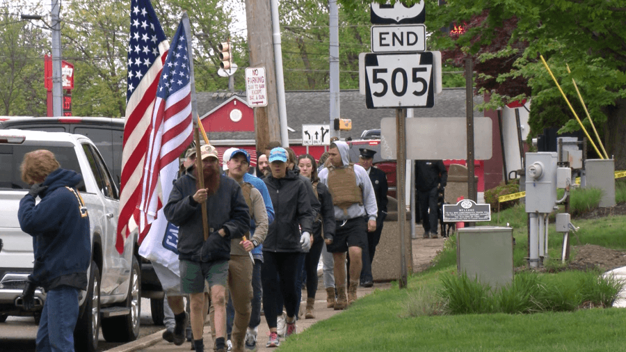 Carry the Load stops in Erie raising awareness for veterans' sacrifices