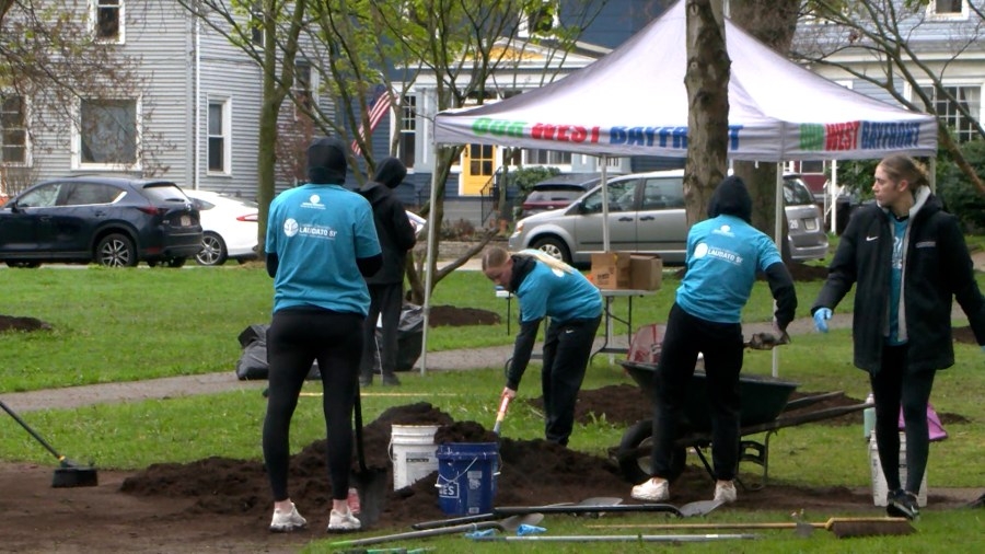 Gannon University joins community members for Day of Caring workday