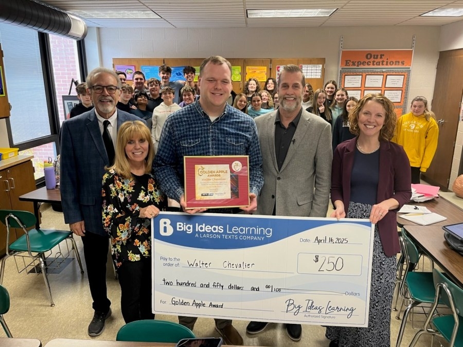 Golden Apple Award: Walter Chevalier, Fairview Middle School