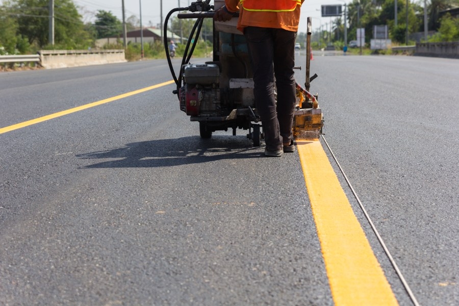 Line painting jobs in NWPA counties kick off