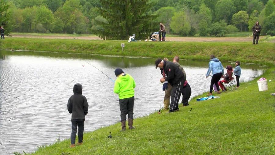 Fin-tastic way to spend the day — Local children enjoy day of fishing at annual Trout Derby