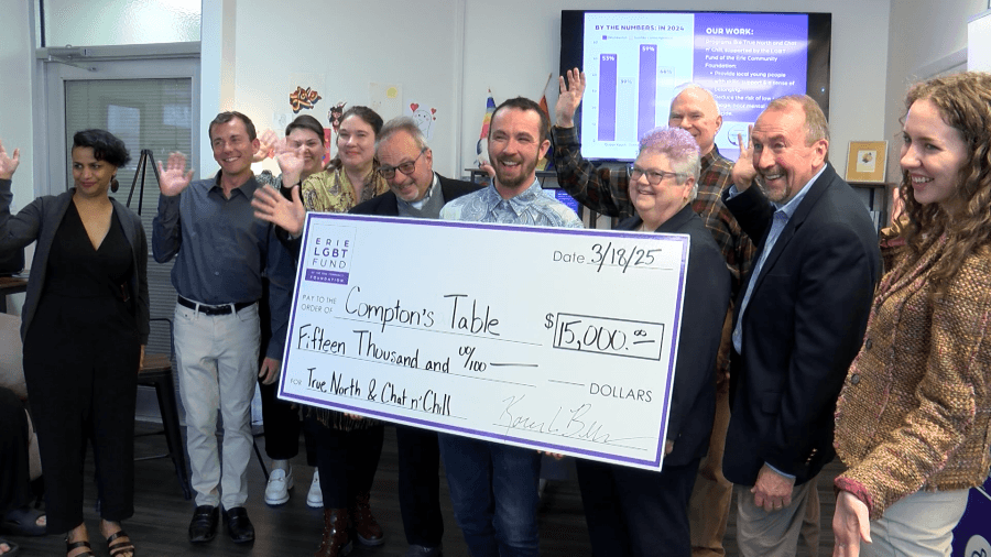 Erie Community Foundation donates $15,000 for LGBTQ+ youth suicide prevention
