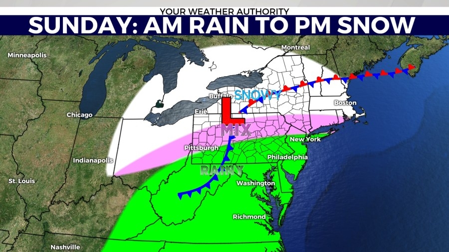 UPDATE ON THE WEEKEND STORM…