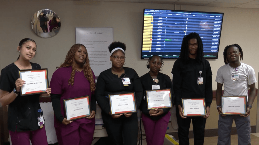 Erie High students complete new program to jumpstart medical careers
