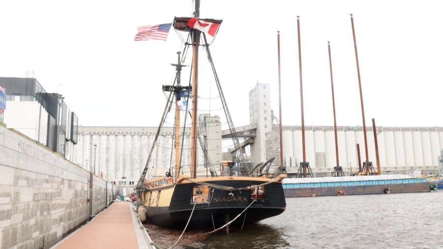 Brig Niagara arrives in Maine to undergo $5 million worth of repairs