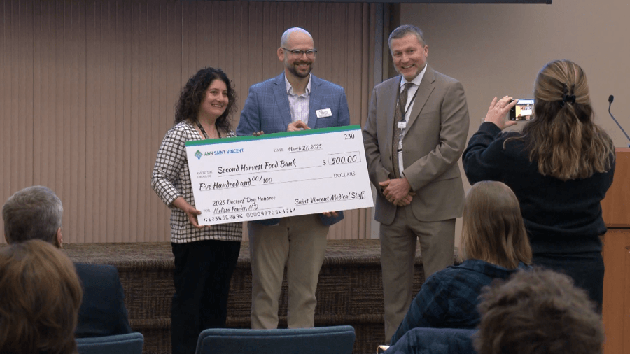 AHN St. Vincent honors two physicians for National Doctors' Day