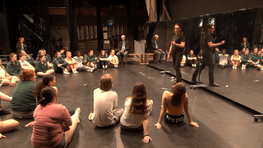 Broadway actor returns to Mercyhurst Prep for workshop