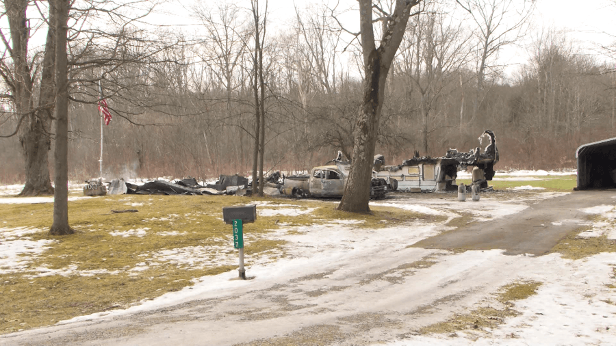 Fire breaks out, destroys Crawford County home overnight