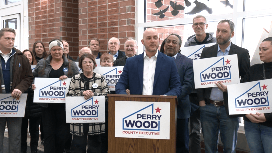 Perry Wood announces candidacy for Erie County executive