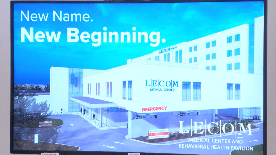 New name marks new era for LECOM Medical Center and Behavioral Health Pavilion