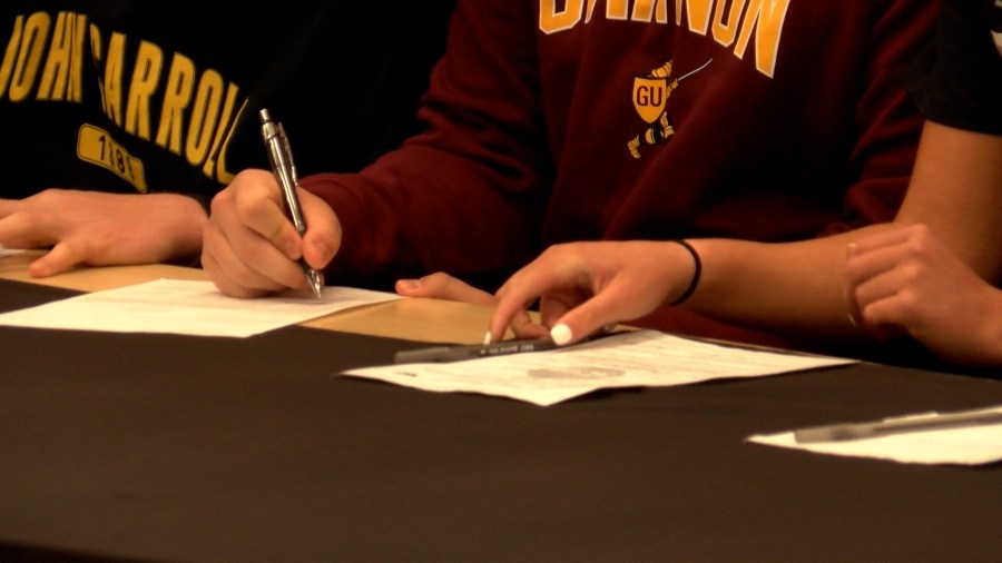 11 Cathedral Prep student athletes make college choices official