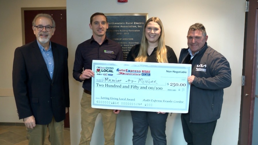 Loving Giving Local: Northwestern Rural Electric Cooperatives Member to Member Foundation