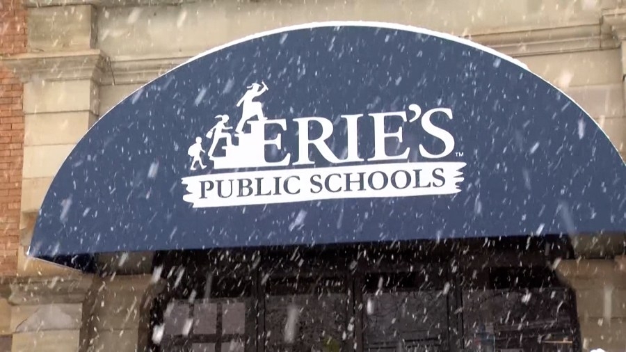 Erie School Board discusses how to make up snow days from Black Friday snowstorm
