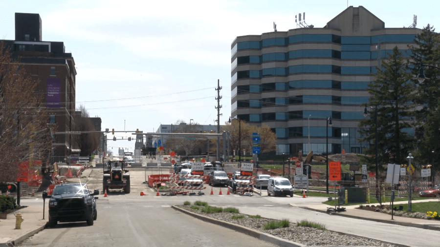 Bayfront construction wrapping up, business owners ready
