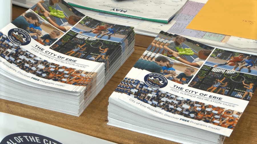 City of Erie releases 2025 summer recreation guide