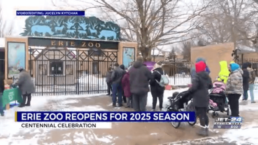 Erie Zoo welcomes guests to kick off centennial season