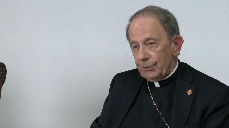 Bishop Lawrence Persico speaks on passing of Pope Francis