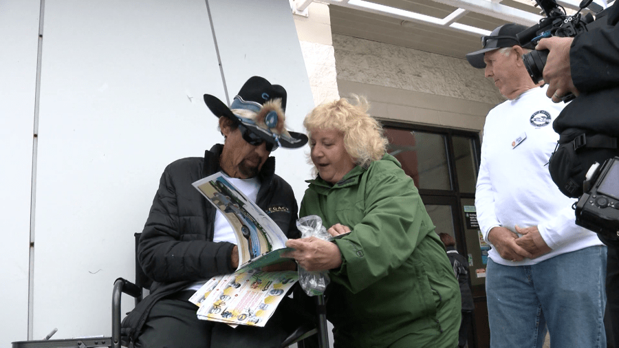 Former NASCAR Kyle Petty's Charity Ride caravan stops in Erie