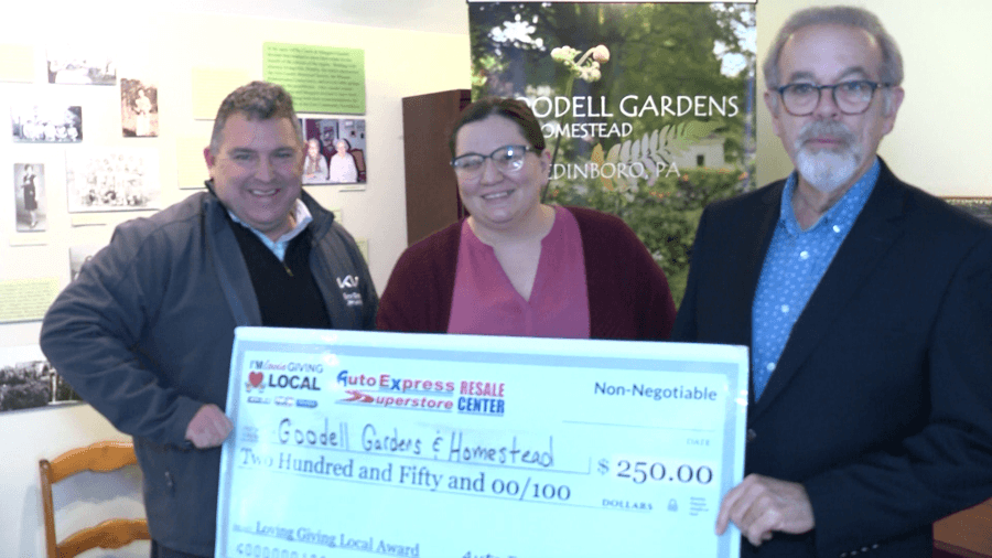 Loving Giving Local: Goodell Gardens and Homestead