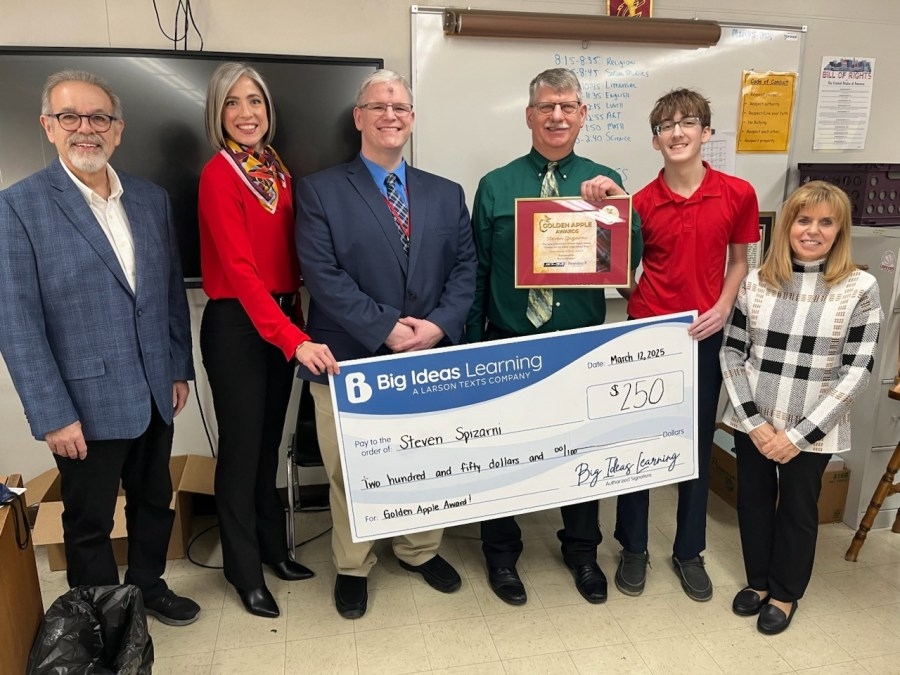 Golden Apple Award winner: Steven Spizarni, St. George School