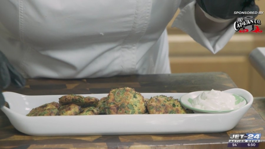 What's Cooking: Mediterranean Spinach and Feta Crisp