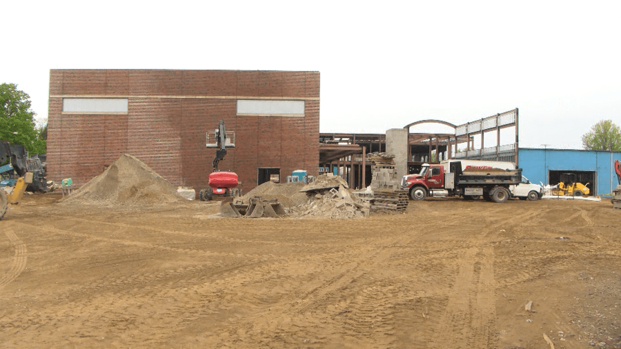 Construction on new Edison Elementary progressing after initial delays