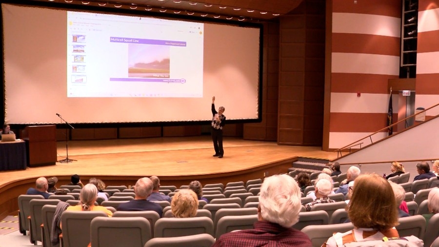 Meteorologist Tom Atkins hosts bi-annual spring SKYWARN class