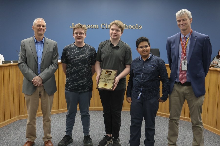 Indian Trail Robotics Team recognized for winning championship