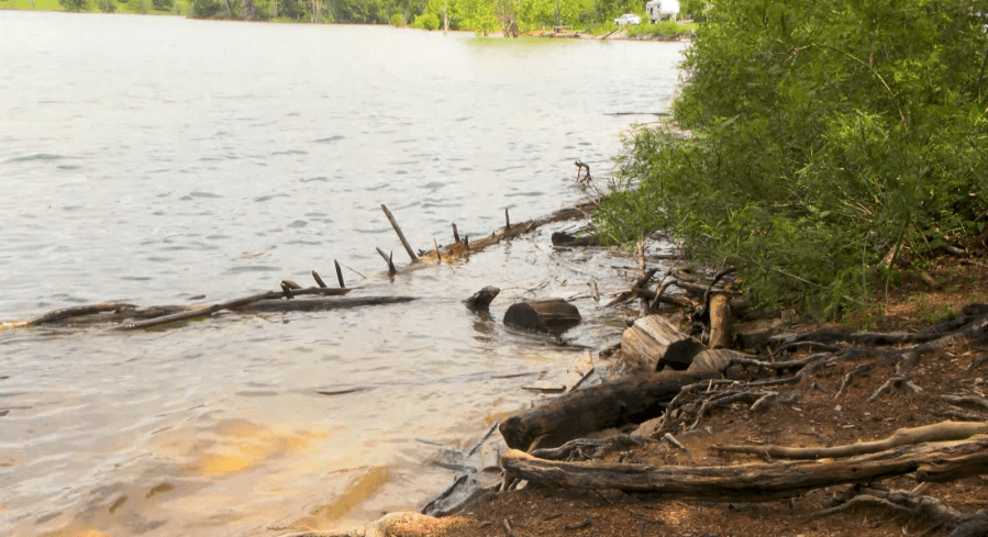 A look at remaining Helene debris at South Holston Lake in SWVA