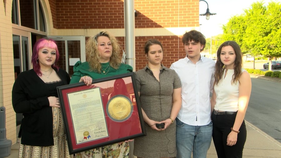 Impact Plastics employee Johnny Peterson honored for heroism during Hurricane Helene