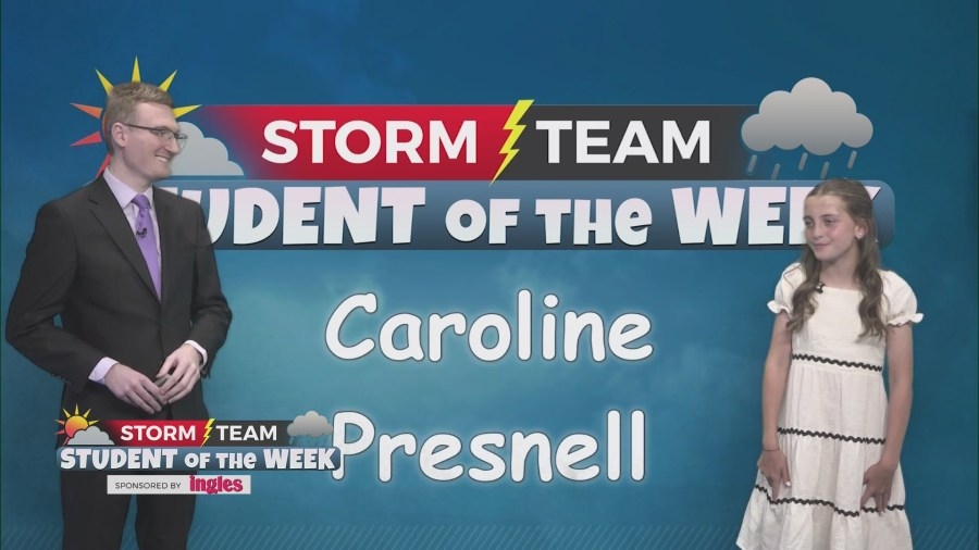 Caroline Presnell is our Storm Team Student of the Week!