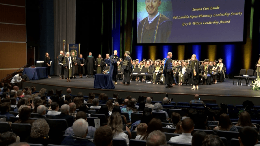 ETSU medicine, pharmacy grads walk the stage