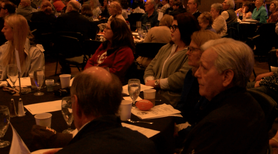 Tim Tebow speaks at Tri-Cities Community Prayer Breakfast